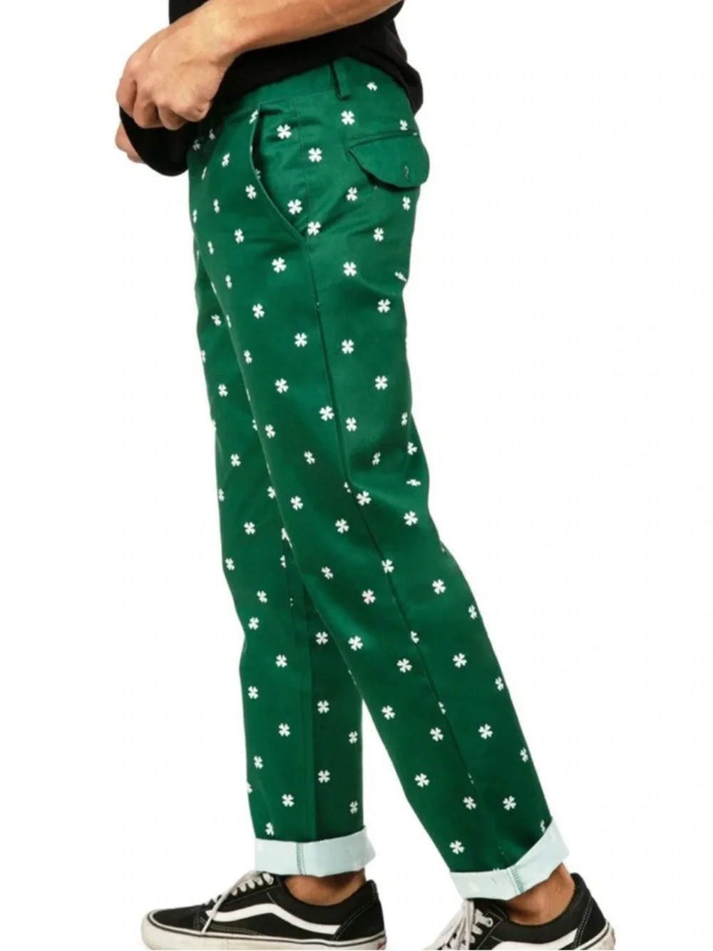 Tipsy Elves St Paddy’s day, clover pants, NWT medium - Picture 3 of 8